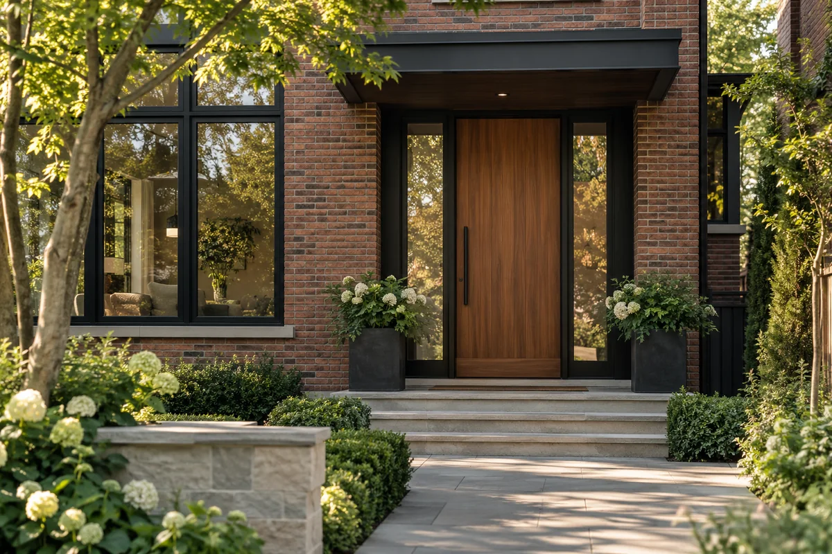 Family home illustrating property division after separation
